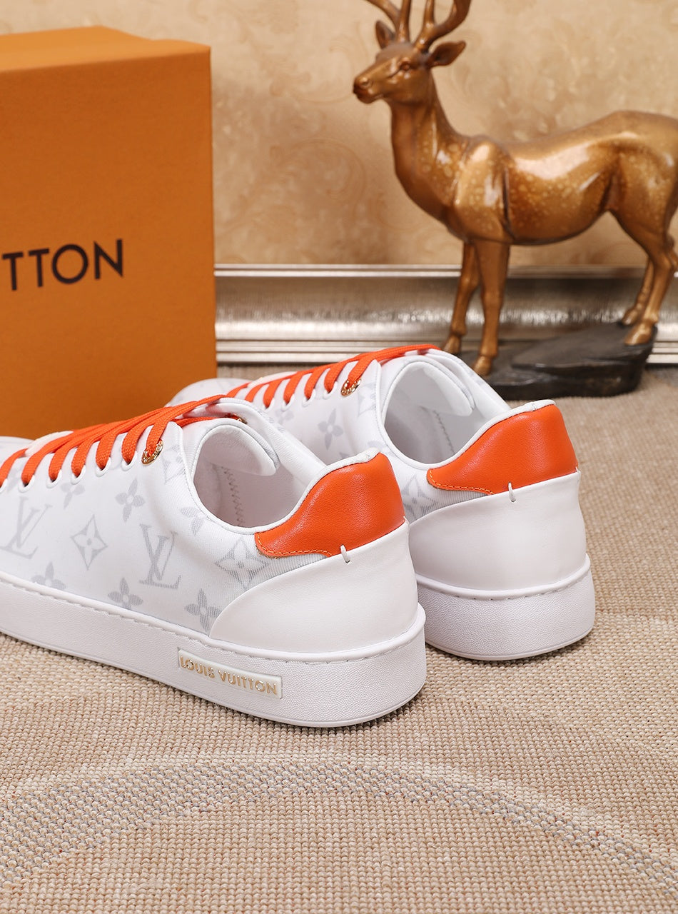 BL - LUV Time Out Orange And White Sneaker