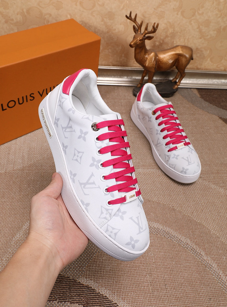 BL - LUV Time Out Pink And White Sneaker
