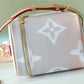 LV Nice BB Monogram Light Pink For Women, Women’s Bags, Shoulder And Crossbody Bags 9.4in/24cm LV