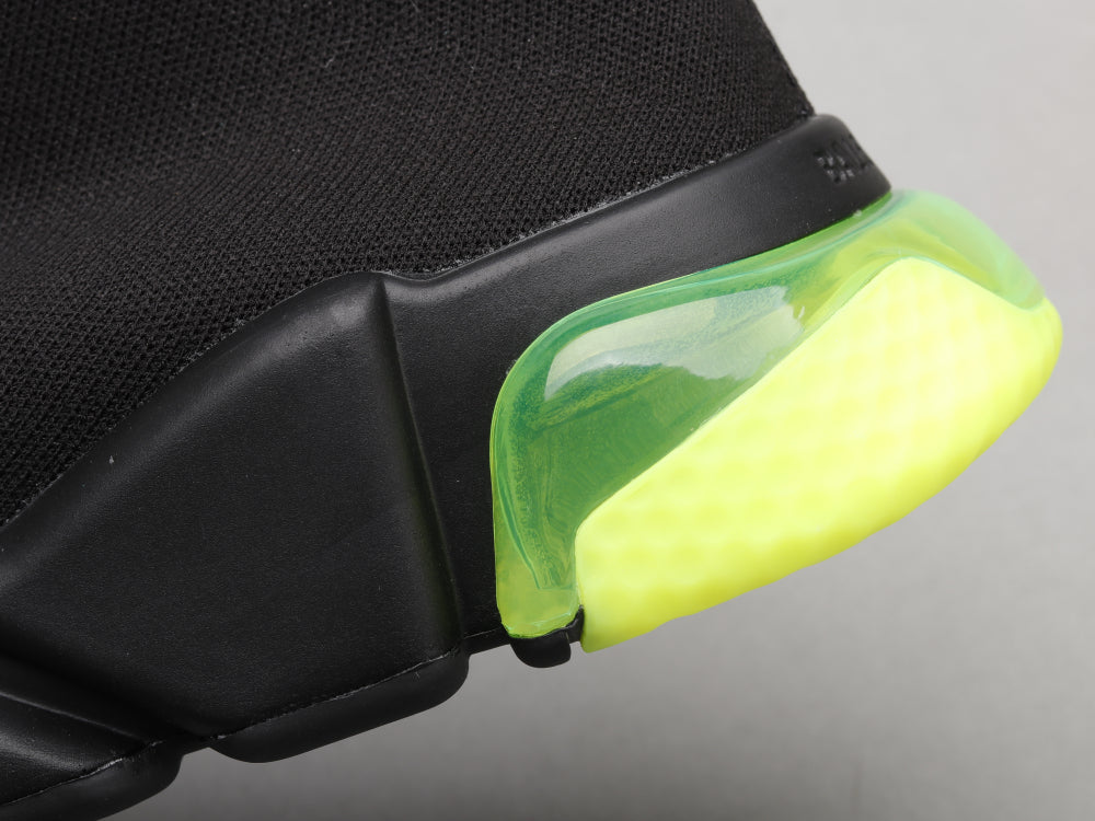 BL - Bla Socks Air Cushion Black Green Sneaker