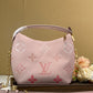 LV Marshmallow Hobo Bag Monogram Empreinte Pink For Women,  Shoulder And Crossbody Bags 9.4in/24cm LV M45697
