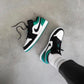 BL - AJ1 black and green toes