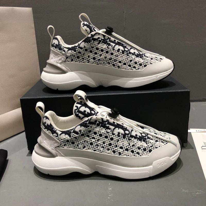 BL - DIR B24 BLnogram White Black Sneaker