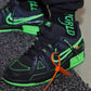 BL - OW x Rubber Dunk Black & Green