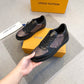 BL - LUV Casual Low Black Brown Sneaker