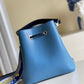 LV NeoNoe BB Bucket Bag Bleuet Blue For Women,  Shoulder And Crossbody Bags 7.9in/20cm LV M57691