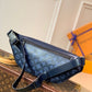 LV Discovery Bumbag PM Monogram Shadow Navy Blue For Men, Belt Bags 17.3in/44cm LV M45729