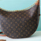 LV Loop Monogram Canvas By Nicolas Ghesquiere For Women,  Shoulder And Crossbody Bags 23cm/9.1in LV 