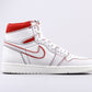 BL - AJ1 white and red manuscript