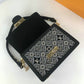 LV Dauphine MM Monogram Flowers Gray For Women,  Shoulder And Crossbody Bags 9.8in/25cm LV M57211
