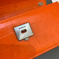 Balen Gossip Small On Chain Shoulder Bag Orange, For Women,  Bags 7.4in/19cm