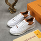BL - LUV Run Away Low Top White Sneaker