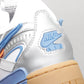 BL - OW x Rubber Dunk North Carolina Blue