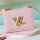 LV Twist PM Grain Pink For Women,  Shoulder And Crossbody Bags 7.5in/19cm LV M20699