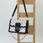 LV Dauphine MM Game On Monogram Canvas White For Women,  Shoulder Bags 9.8in/25cm LV M57463