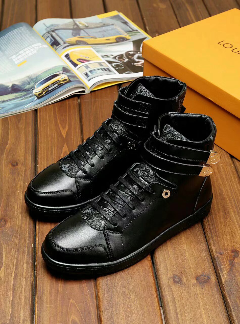 BL - LUV HIgh Top Black Sneaker