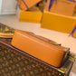 LV Marelle Tote MM Gold Miel Brown For Women,  Shoulder And Crossbody Bags 11.8in/30cm LV M59953