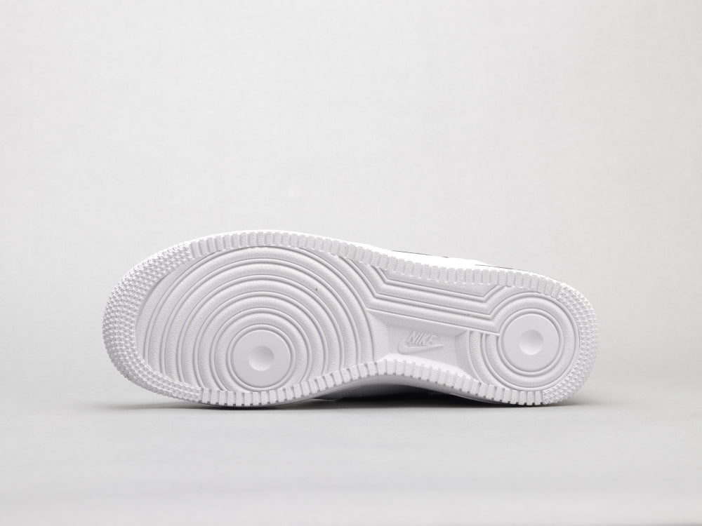 BL - AF1 White and black low gang