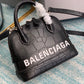 Balen Ville Mini Handbag In Black, For Women,  Bags 4.7in/12cm
