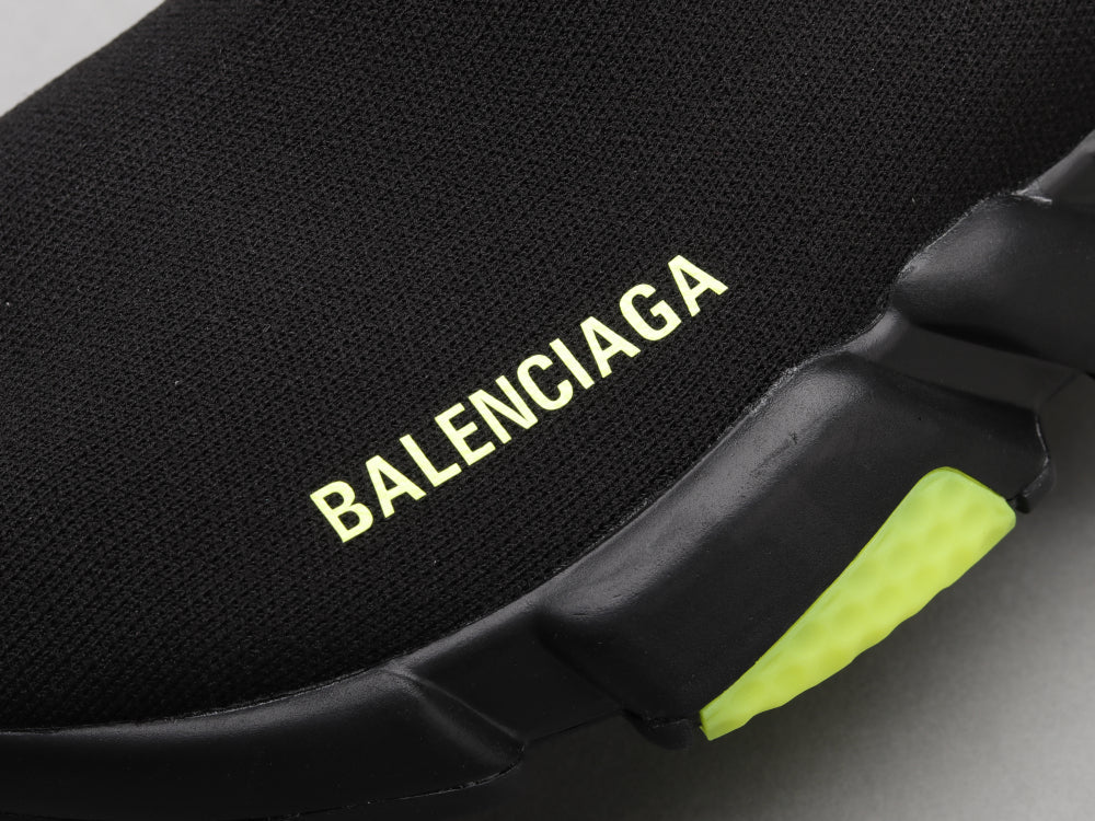 BL - Bla Socks Air Cushion Black Green Sneaker