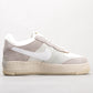 BL - AF1 Shadow gray and white deconstructed plus velvet