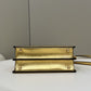 FI Peekaboo Small Gold Bag For Woman 27cm/11in