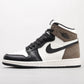 BL - AJ1 Small barb black BLcha women's shoes