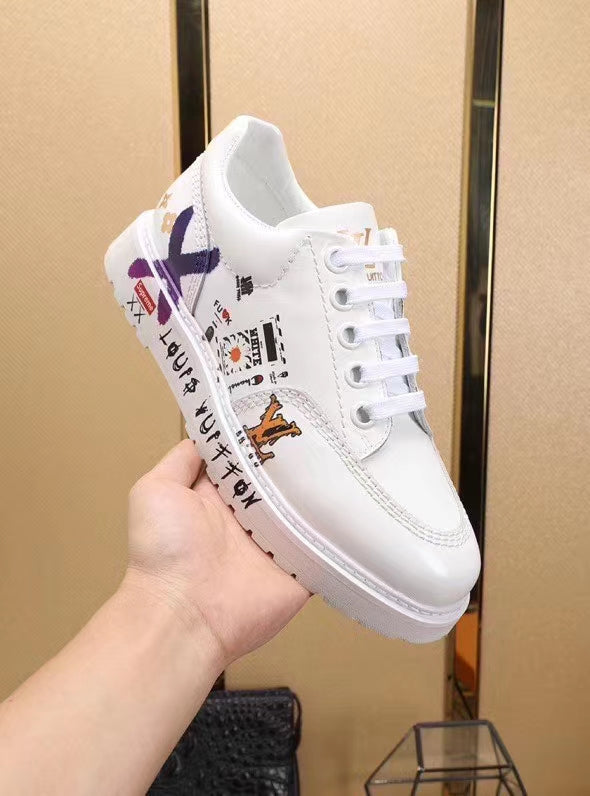 BL - LUV Traners Vert White Sneaker