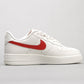 BL - AF1 retro white red low top