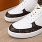 BL - LUV High Top White Brown Sneaker