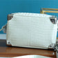 LV Mini Soft Trunk Crocodilian White For Men, Bags, Shoulder And Crossbody Bags 7.2in/18.5cm LV N98495
