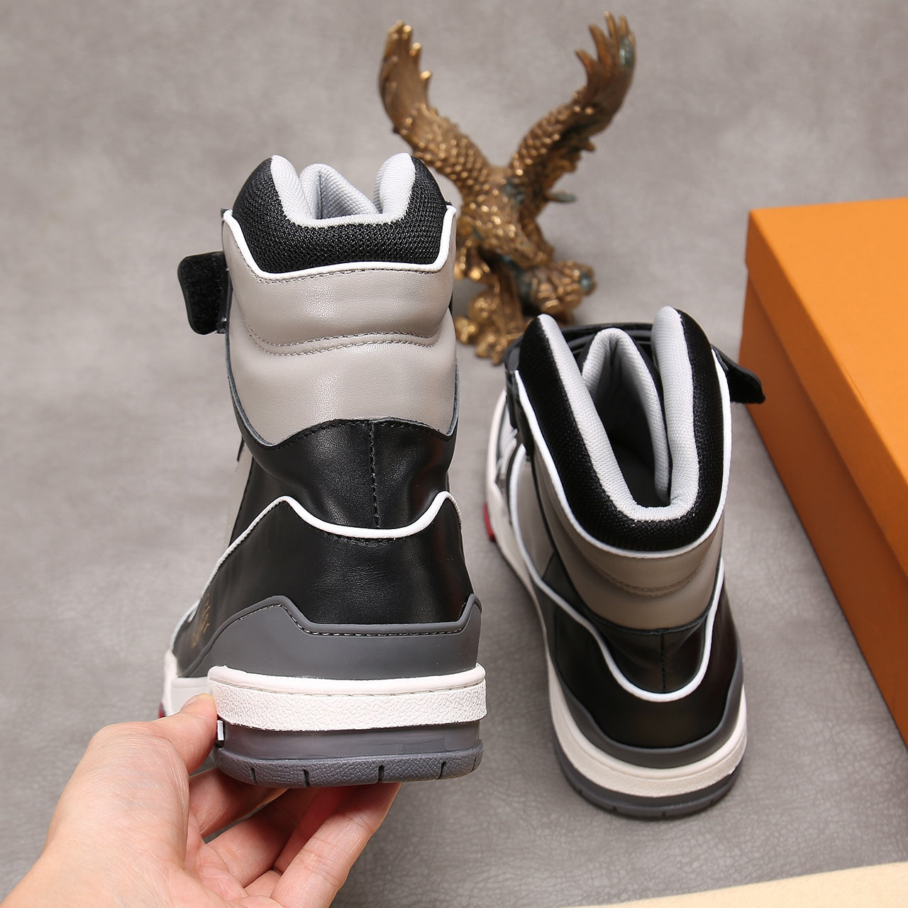 BL - LUV Traners Inspired Black Gray Sneaker