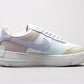 BL - AF1 Deconstructed White Blue Powder Macarons