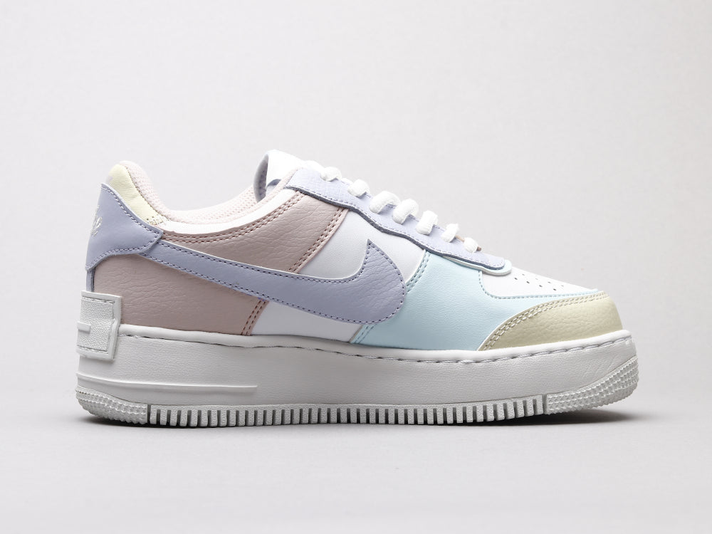 BL - AF1 Deconstructed White Blue Powder Macarons