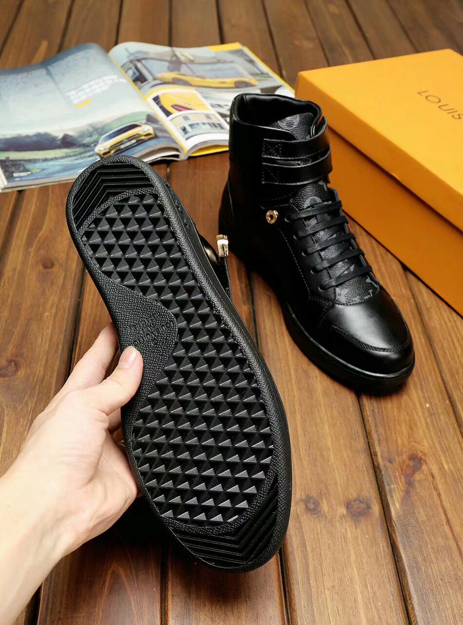 BL - LUV HIgh Top Black Sneaker