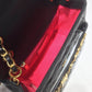 ChanelFront Logo Small Flap Bag Gold Hardware Black For Women, Women&#8217;s Handbags, Shoulder Bags 8.2in/21cmAS1490