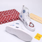 BL - LUV Stellar Trainer Boot White Sneaker