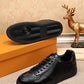 BL - LUV BLnogram Denim Black and White Sneaker