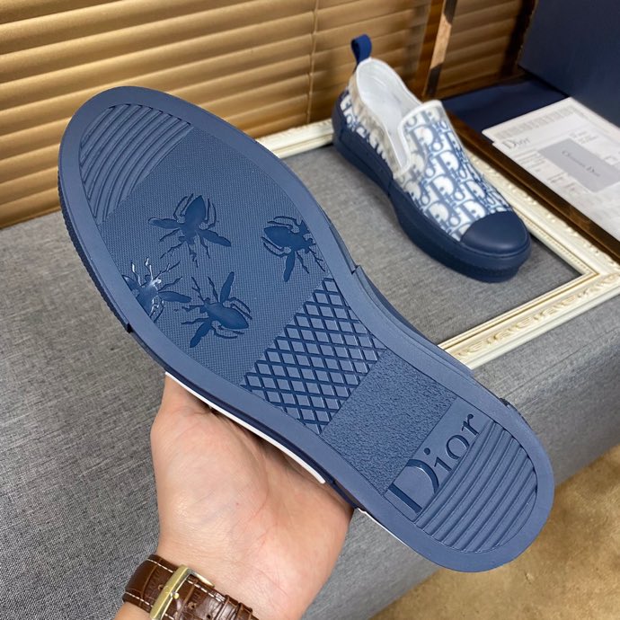 BL - DIR B23 Slip Blue LOW-TOP SNEAKER