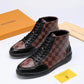 BL - LUV HIgh Top Brown Sneaker