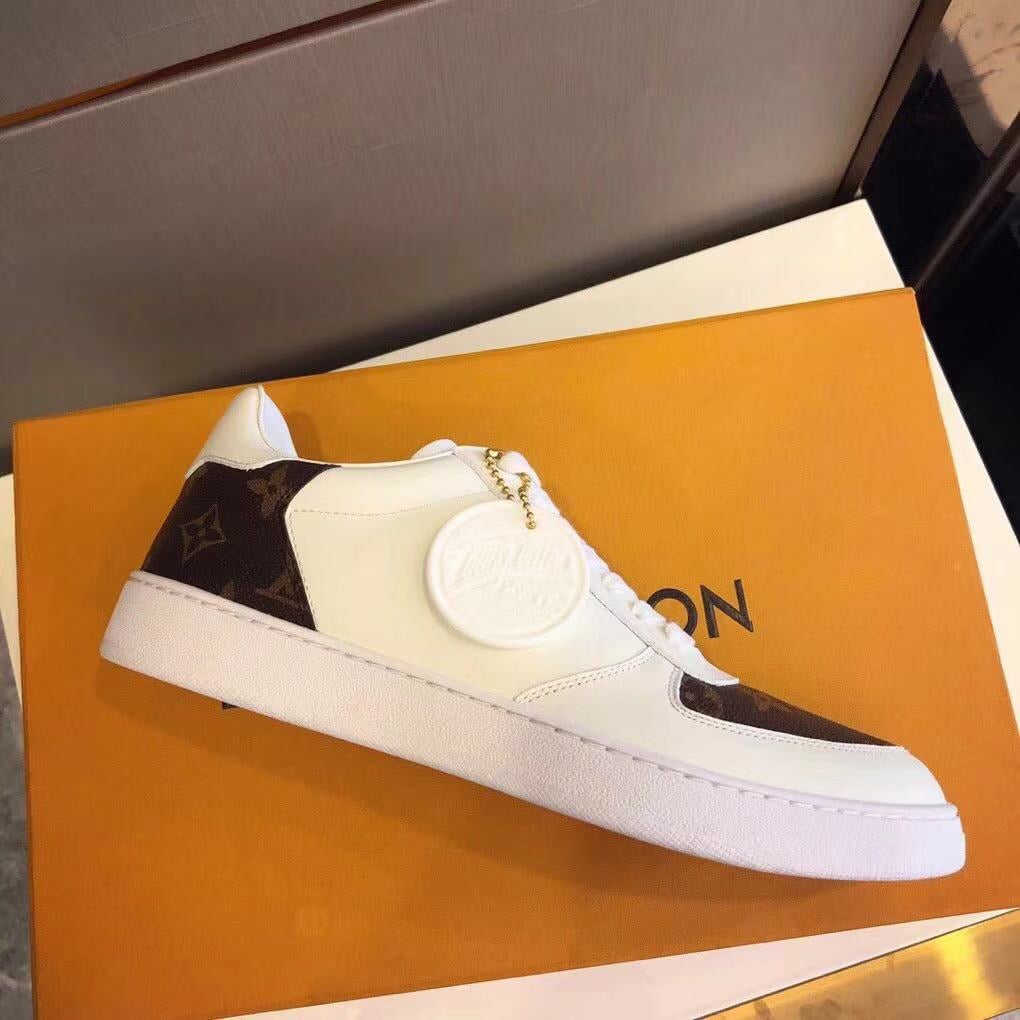 BL - LUV Rivoli Low Brown White Sneaker
