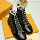 BL - LUV HIgh Top Brown Sneaker