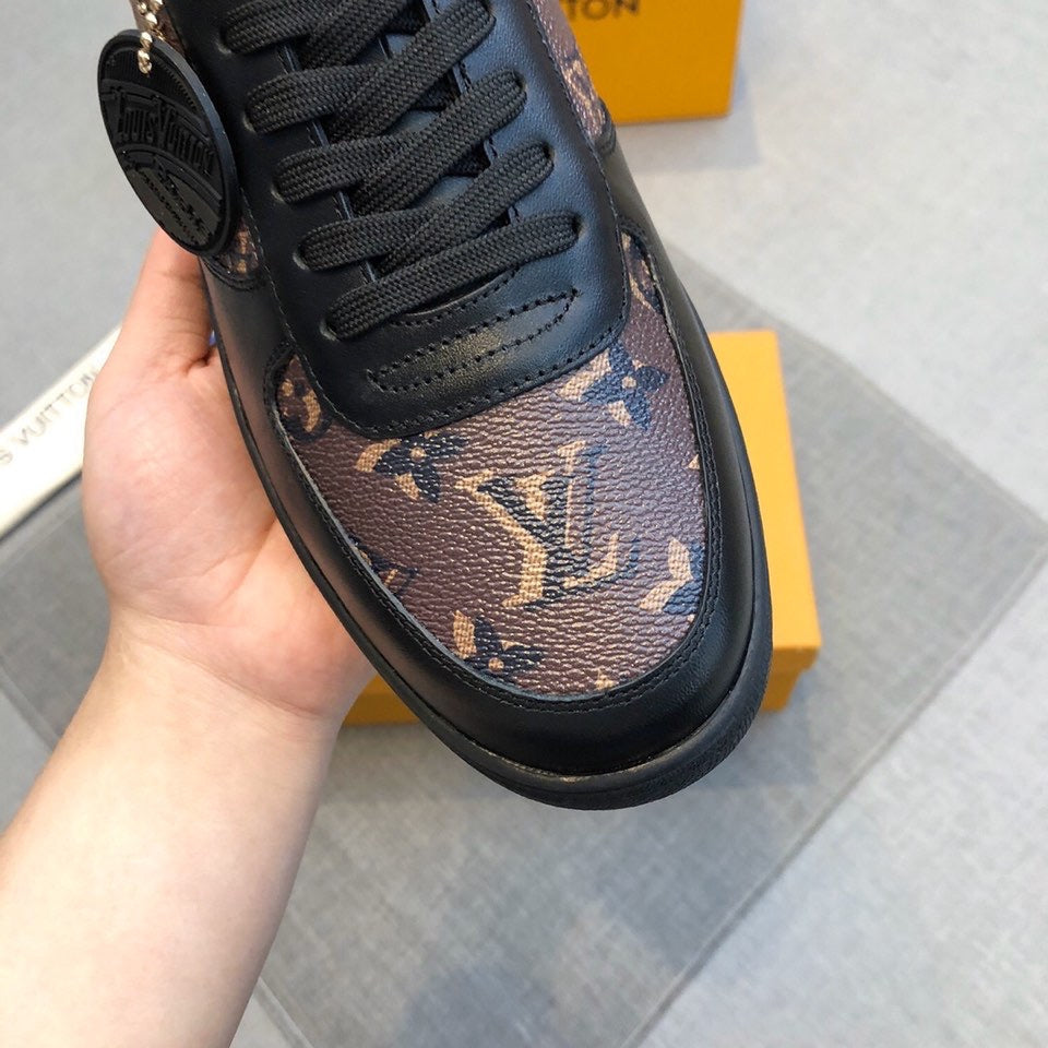 BL - LUV Casual Low Black Brown Sneaker