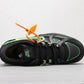 BL - OW x Rubber Dunk Black & Green