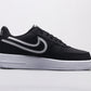 BL - AF1 Reverse Stitch Black & White
