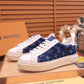 BL - LUV Time Out Brown Blue White Sneaker