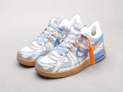 BL - OW x Rubber Dunk North Carolina Blue