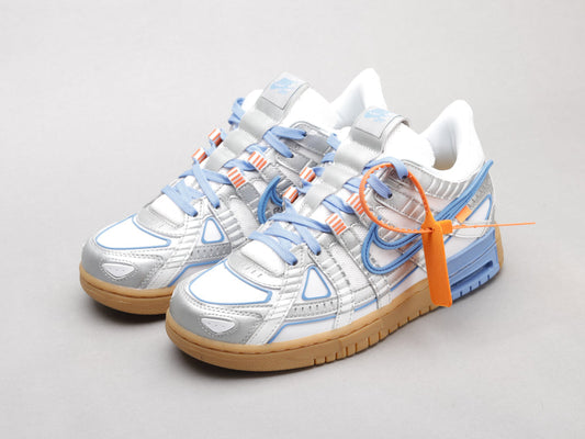 BL - OW x Rubber Dunk North Carolina Blue