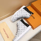 BL - LUV Stellar Trainer Boot White Black Sneaker