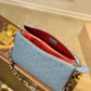 LV Coussin PM Monogram Embossed Puffy Light Blue For Women, Women’s Handbags, Shoulder And Crossbody Bags 10.2in/26cm LV